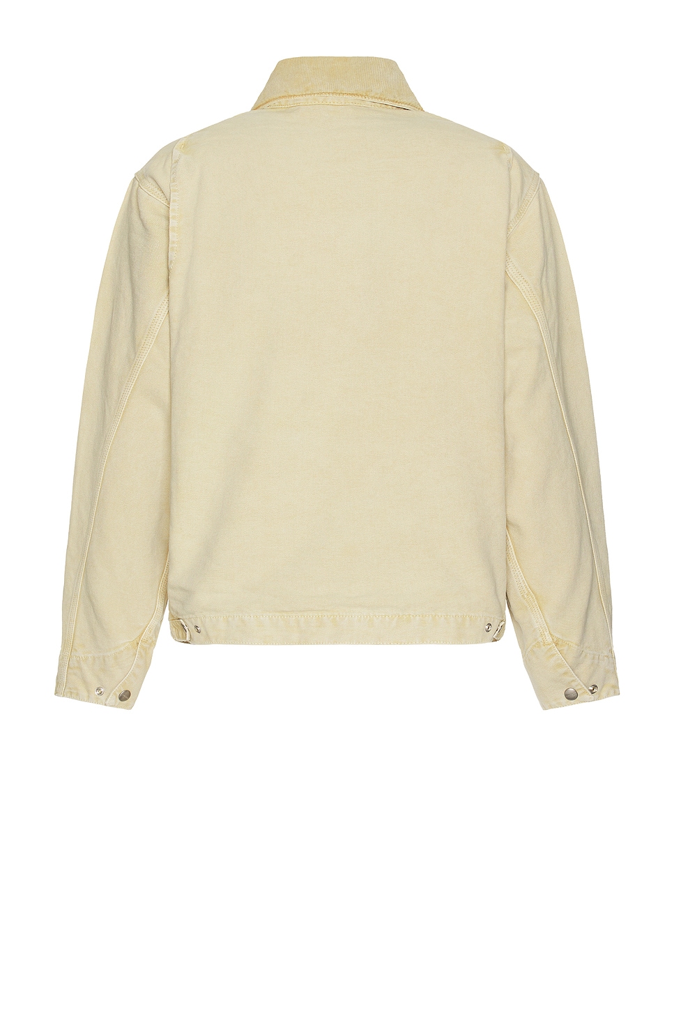Carhartt Work In Progress Og Detroit Organic Cotton Canvas Jacket In Neutral