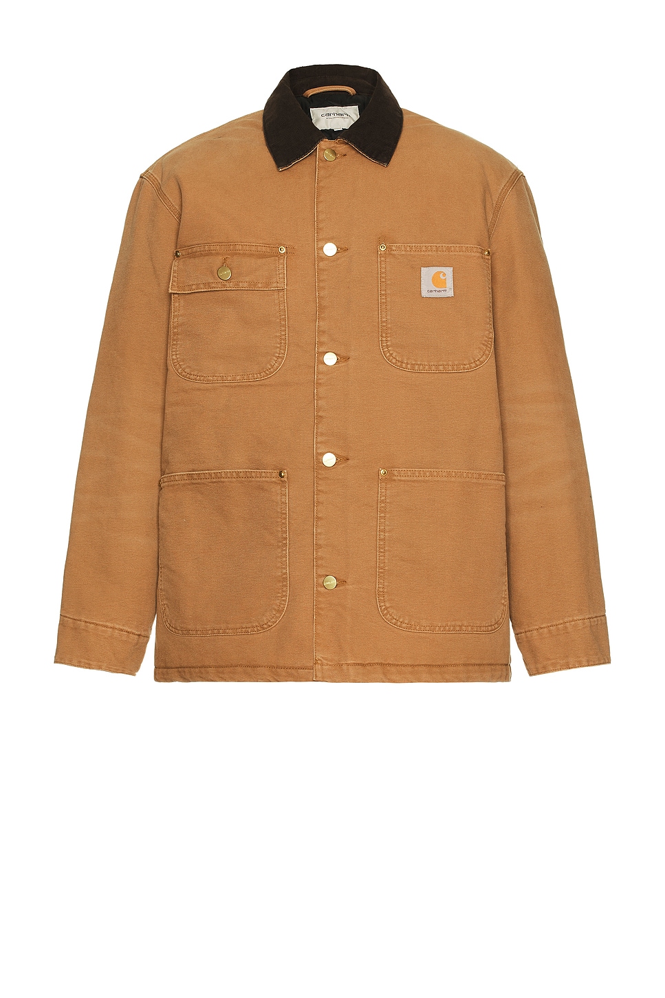 Image 1 of Carhartt WIP OG Chore Jacket in Hamilton Brown & Tobacco