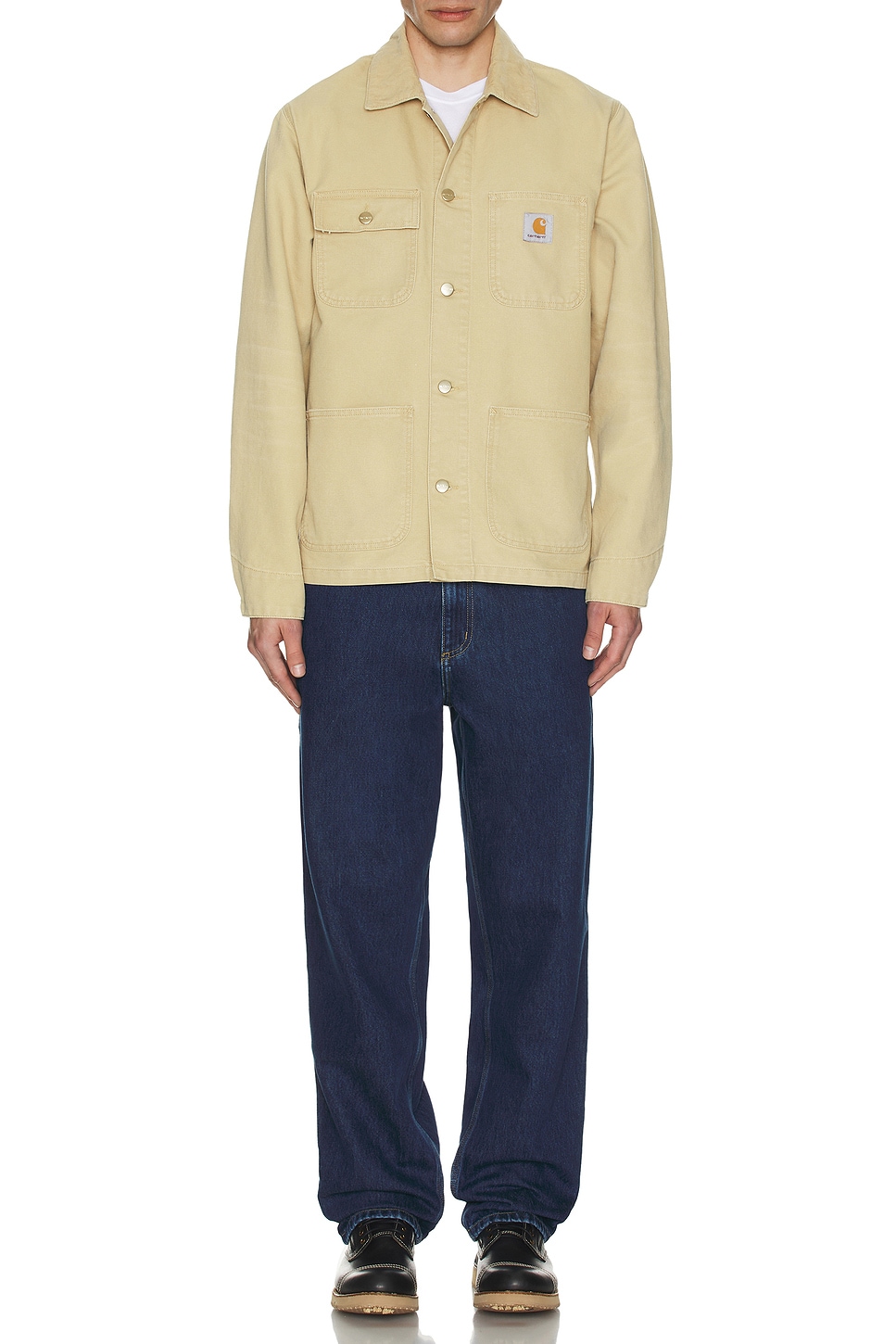 Image 1 of Carhartt WIP Michigan Coat in Bourbon