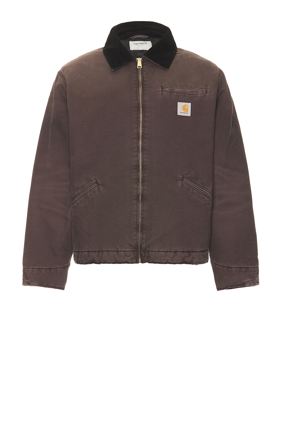 Image 1 of Carhartt WIP OG Detroit Jacket in Tobacco & Black