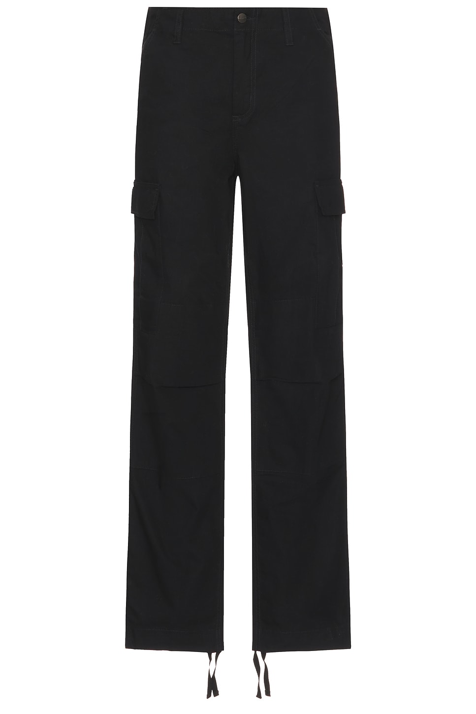 Shop Carhartt Regular Cargo Pant In Black Rinsed