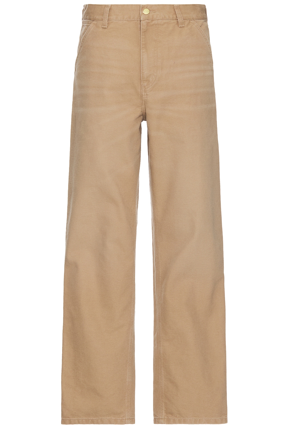 Image 1 of Carhartt WIP Single Knee Pant in Peanut Aged Canvas