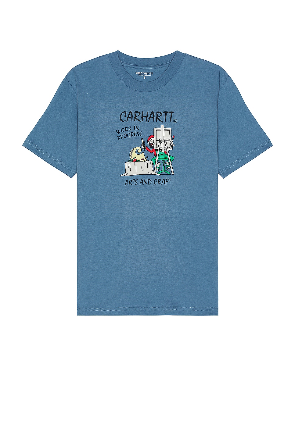 Image 1 of Carhartt WIP Short Sleeve Art Supply T-shirt in Sorrent