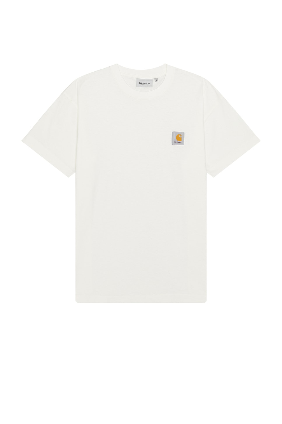 Image 1 of Carhartt WIP Short Sleeve Nelson T-shirt in Wax Garment Dyed