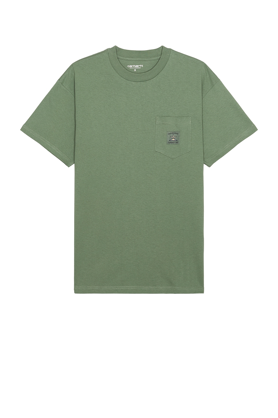 Image 1 of Carhartt WIP Short Sleeve Field Pocket T-shirt in Park