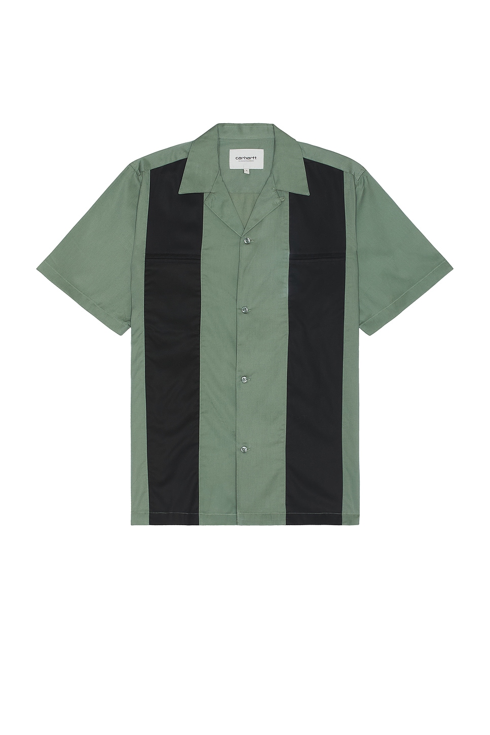Image 1 of Carhartt WIP Short Sleeve Durango Shirt in Park Black