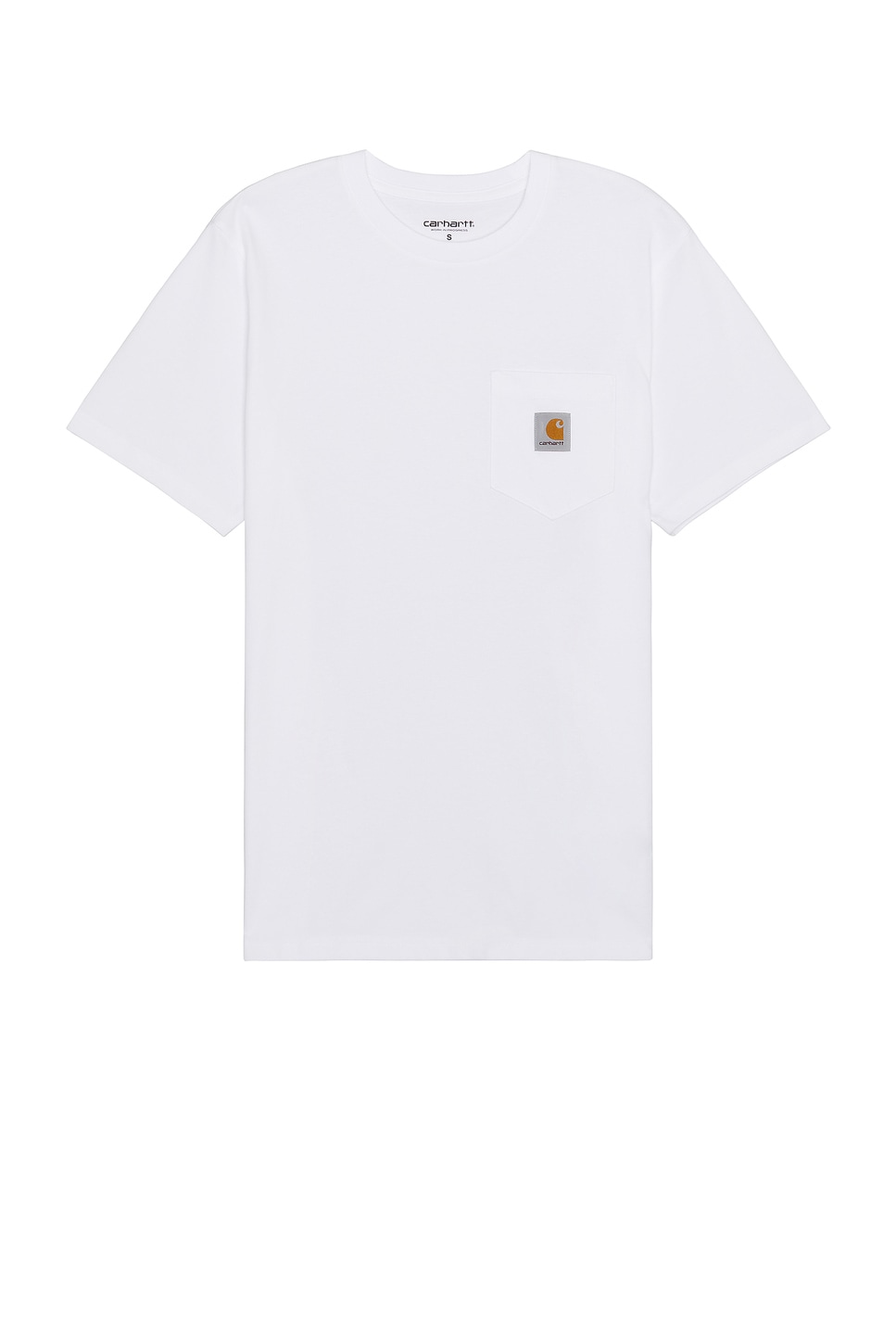 Image 1 of Carhartt WIP Short Sleeve Pocket T-shirt in White