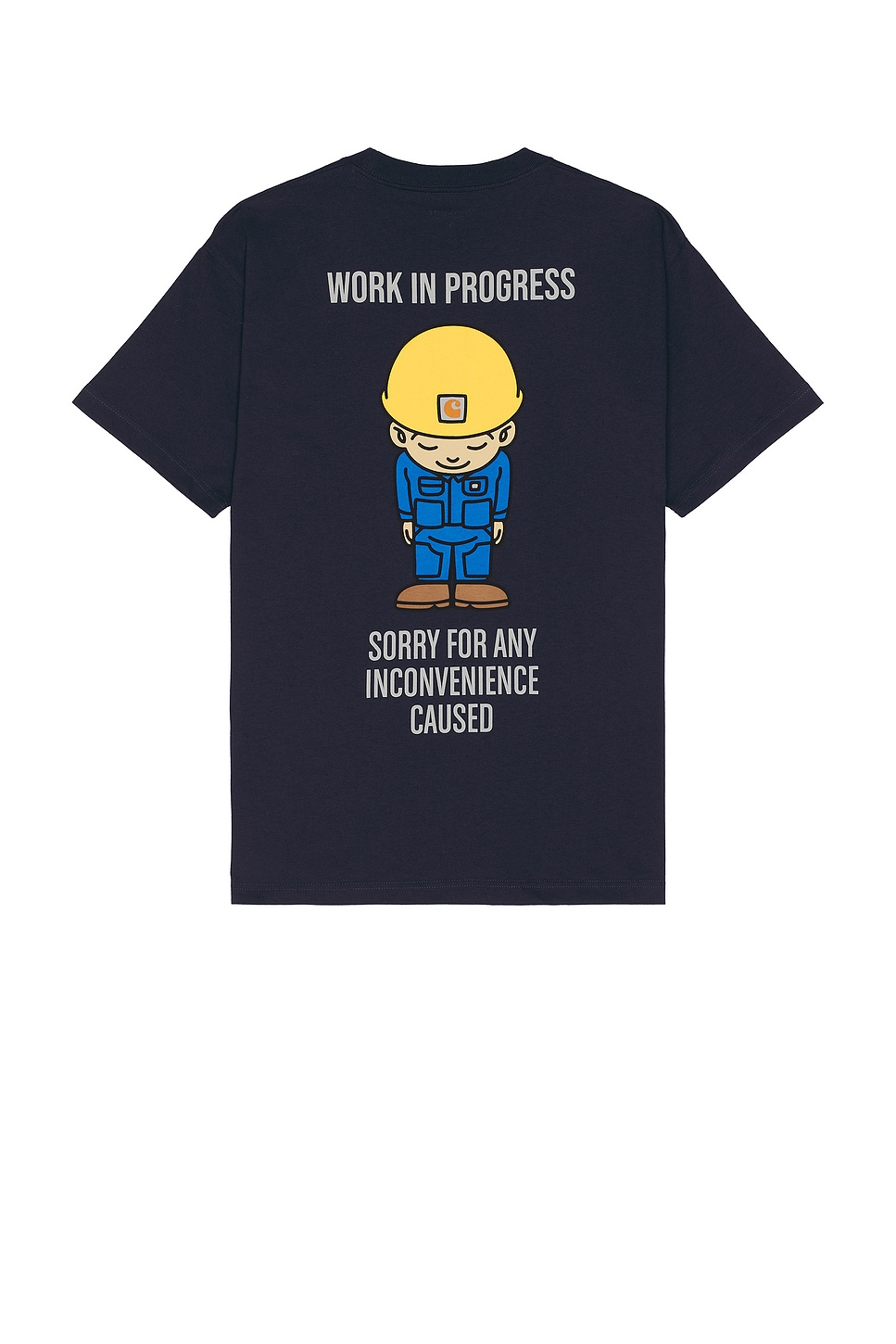 Short Sleeve Sumimasen T-Shirt in Navy