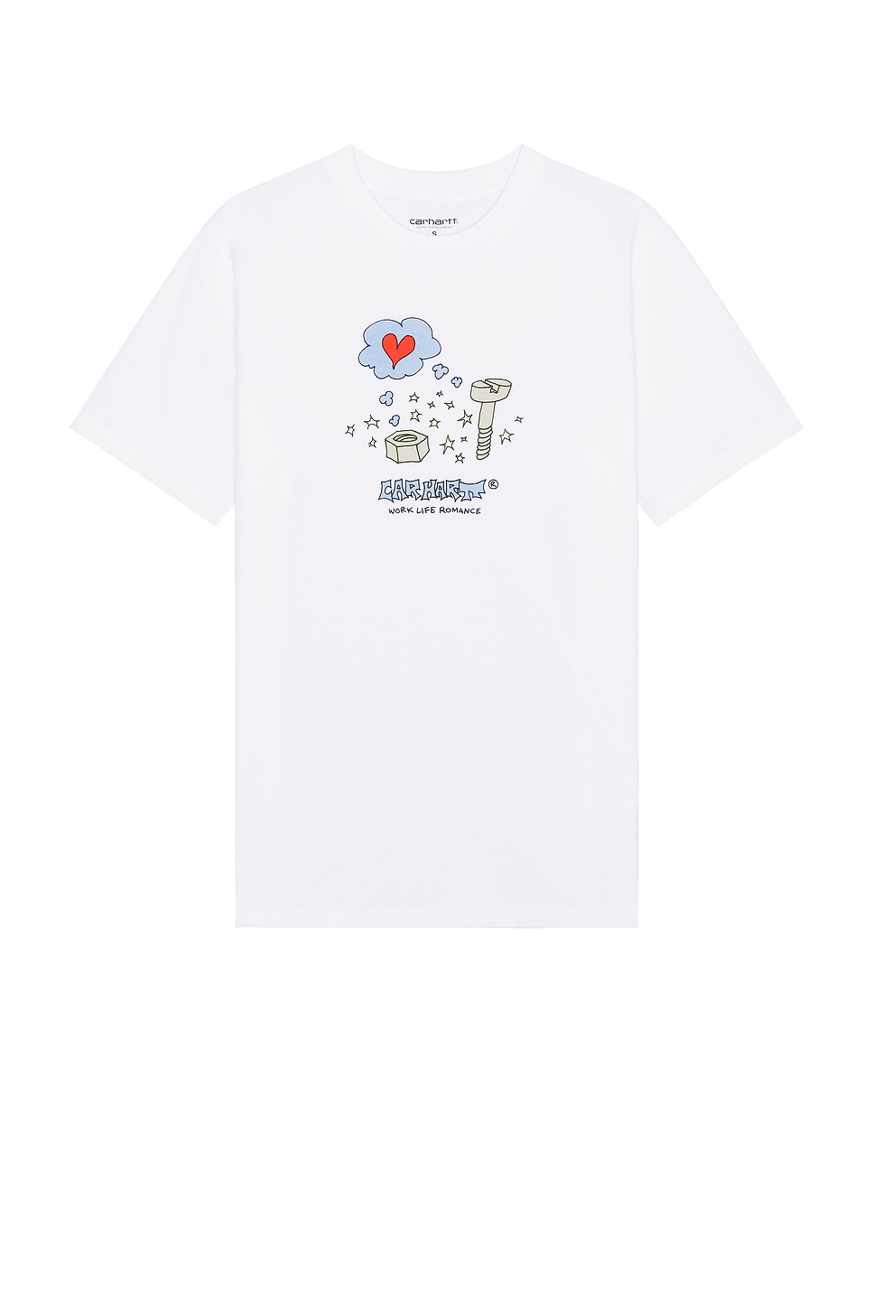 Work Life Romance T-Shirt in White