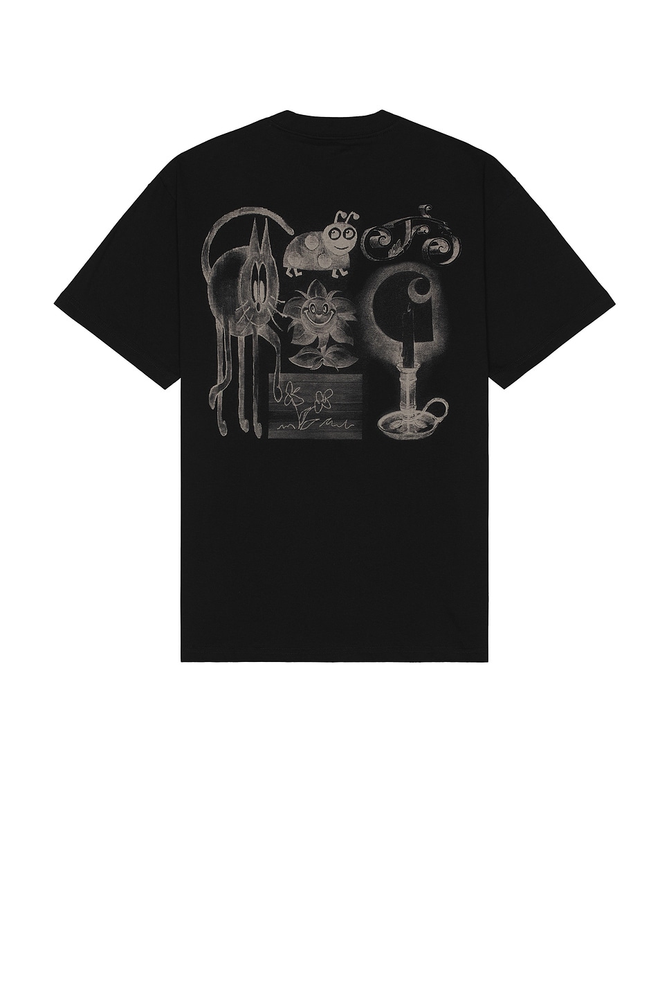 Image 1 of Carhartt WIP Short Sleeve Ok Nice Ok T-Shirt in Black