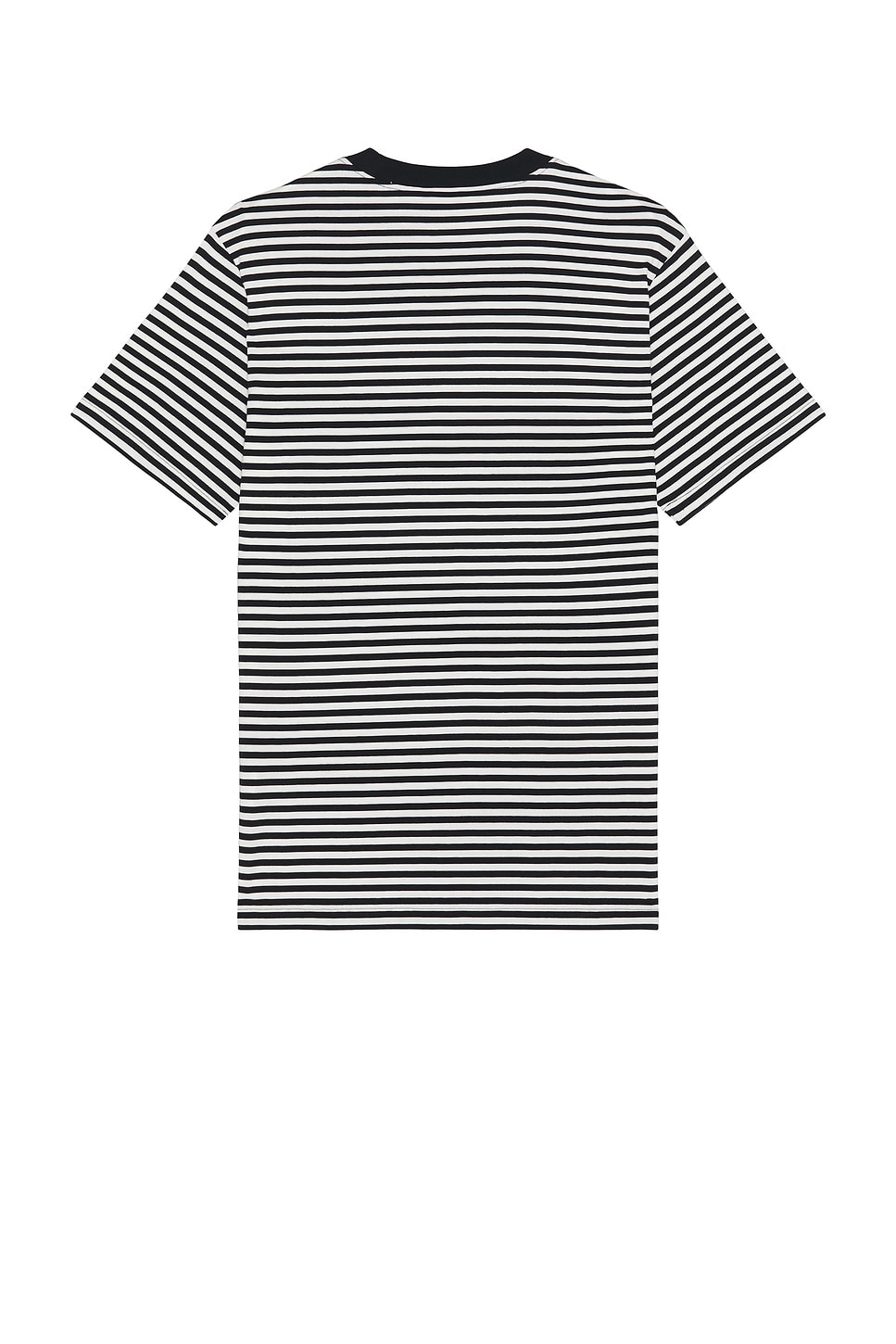 Carhartt Verner Pocket Stripe T Shirt Wax Black In Blue