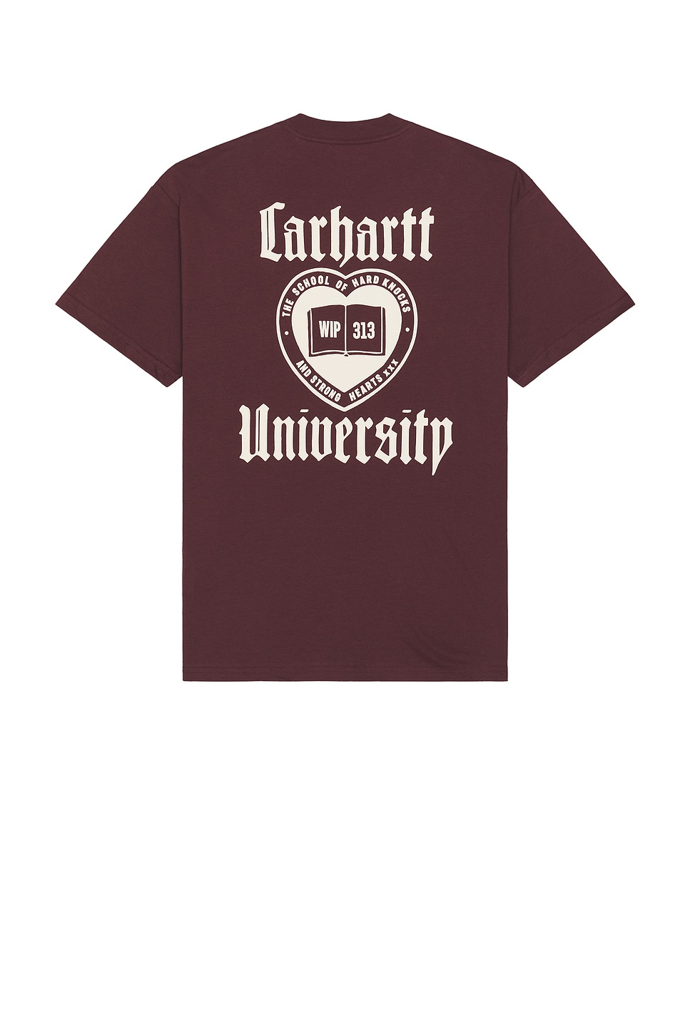 Carhartt Schooling Loose Fit T-shirt In Red