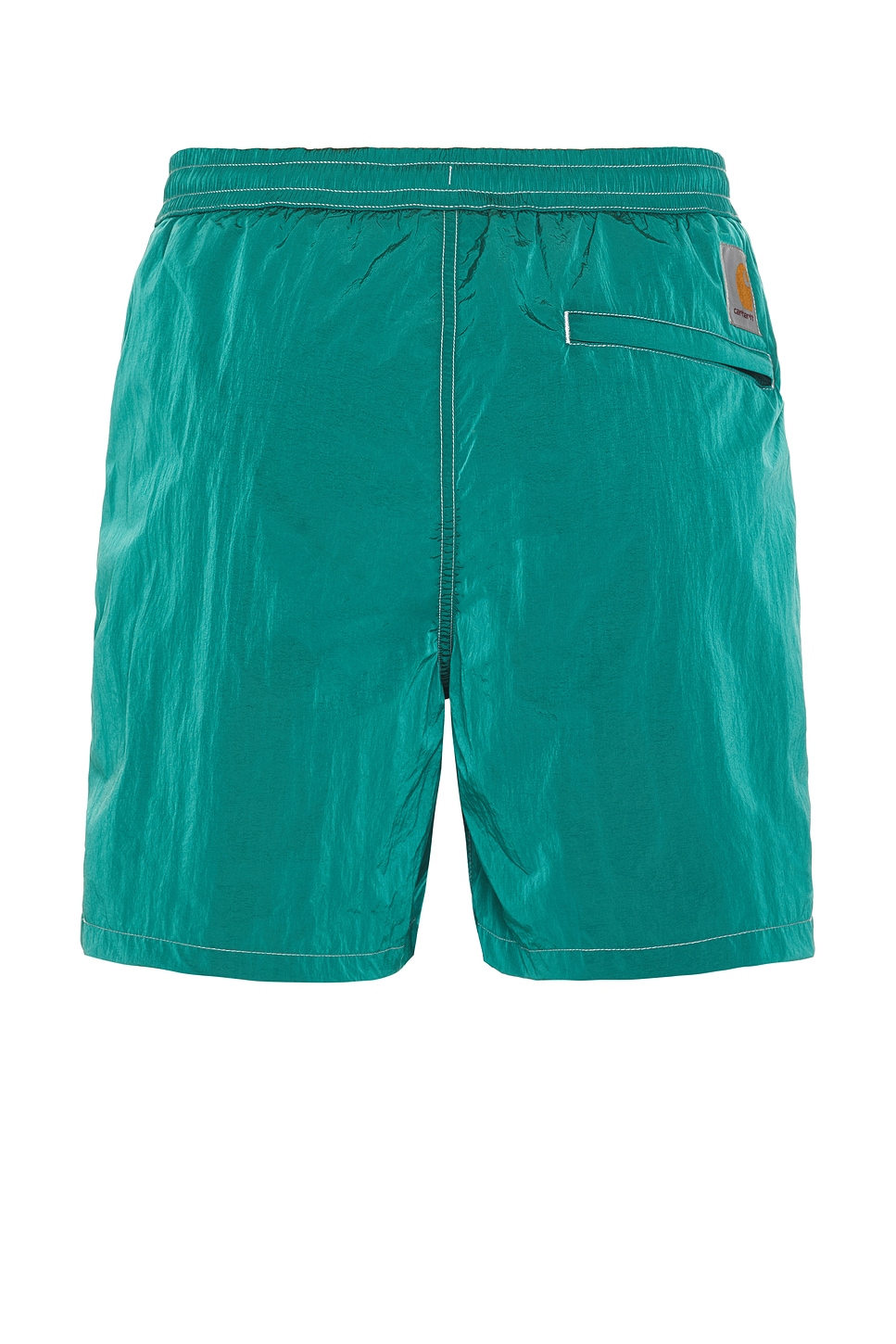 Carhartt Canby Swim Trunks In Rainforest & White