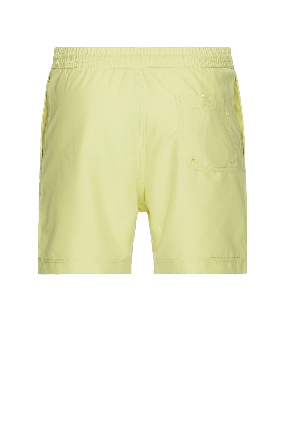 Shop Carhartt Chase Swim Trunks In Arctic Lime & Gold