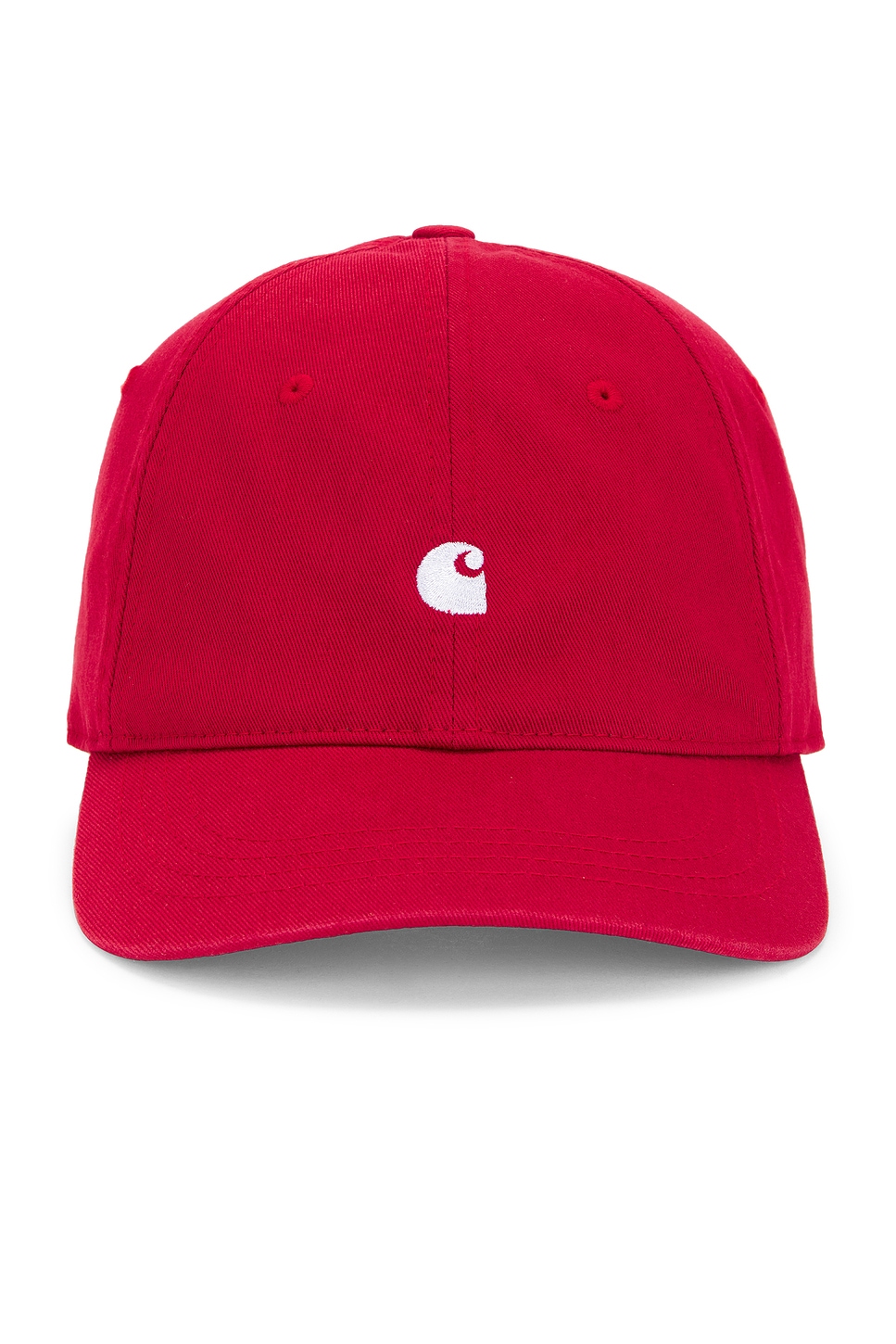 Madison Logo Cap in Red
