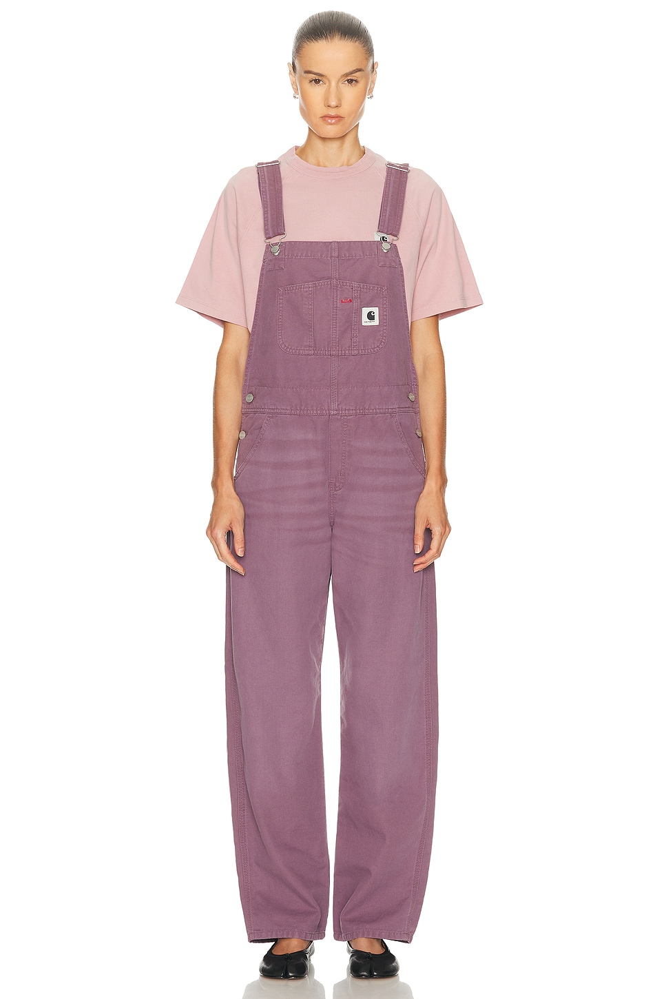 Image 1 of Carhartt WIP Bib Overall Straight in Phlox