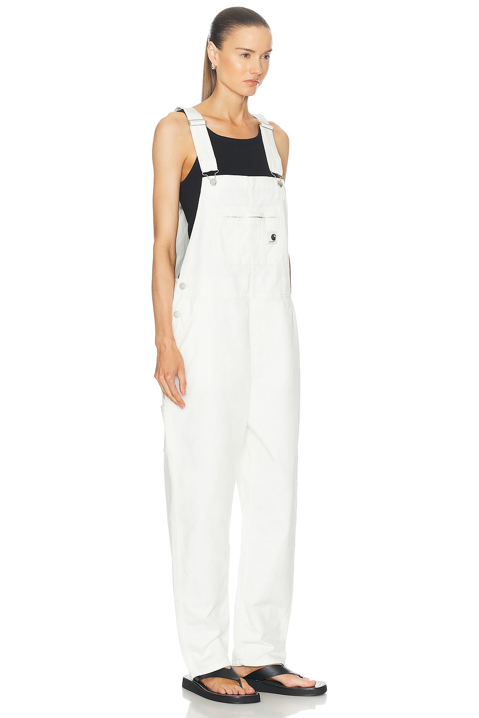 Shop Carhartt Norris Bib Overall In Wax