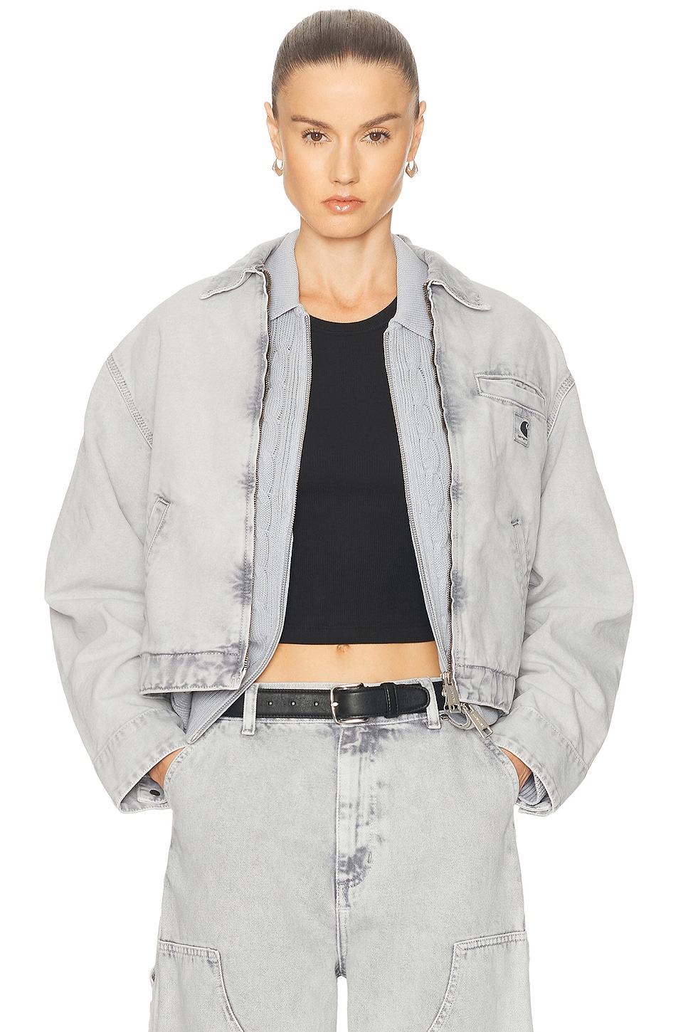 Carhartt Emery Jacket In Gray