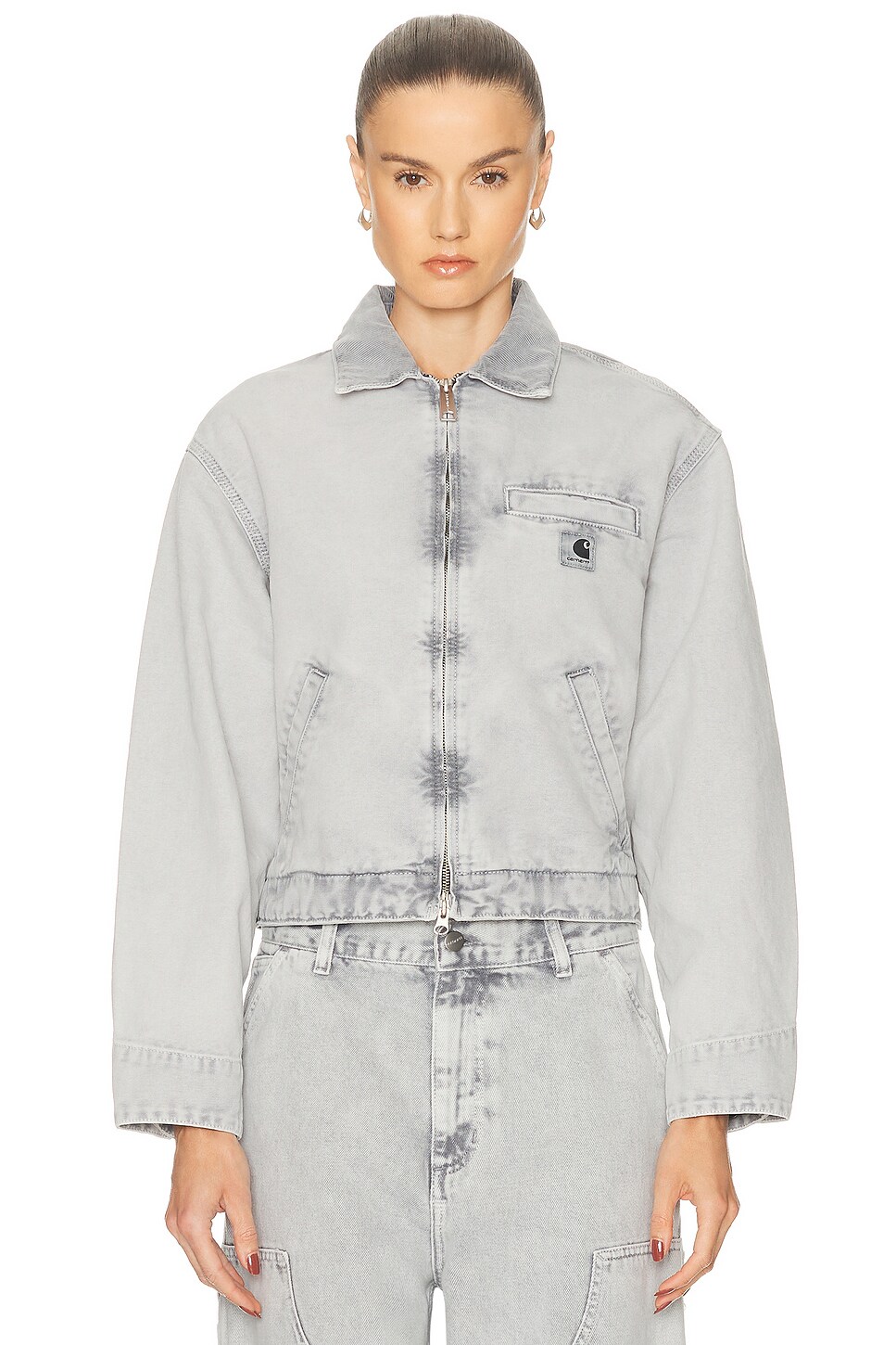 Carhartt Emery Jacket In Gray