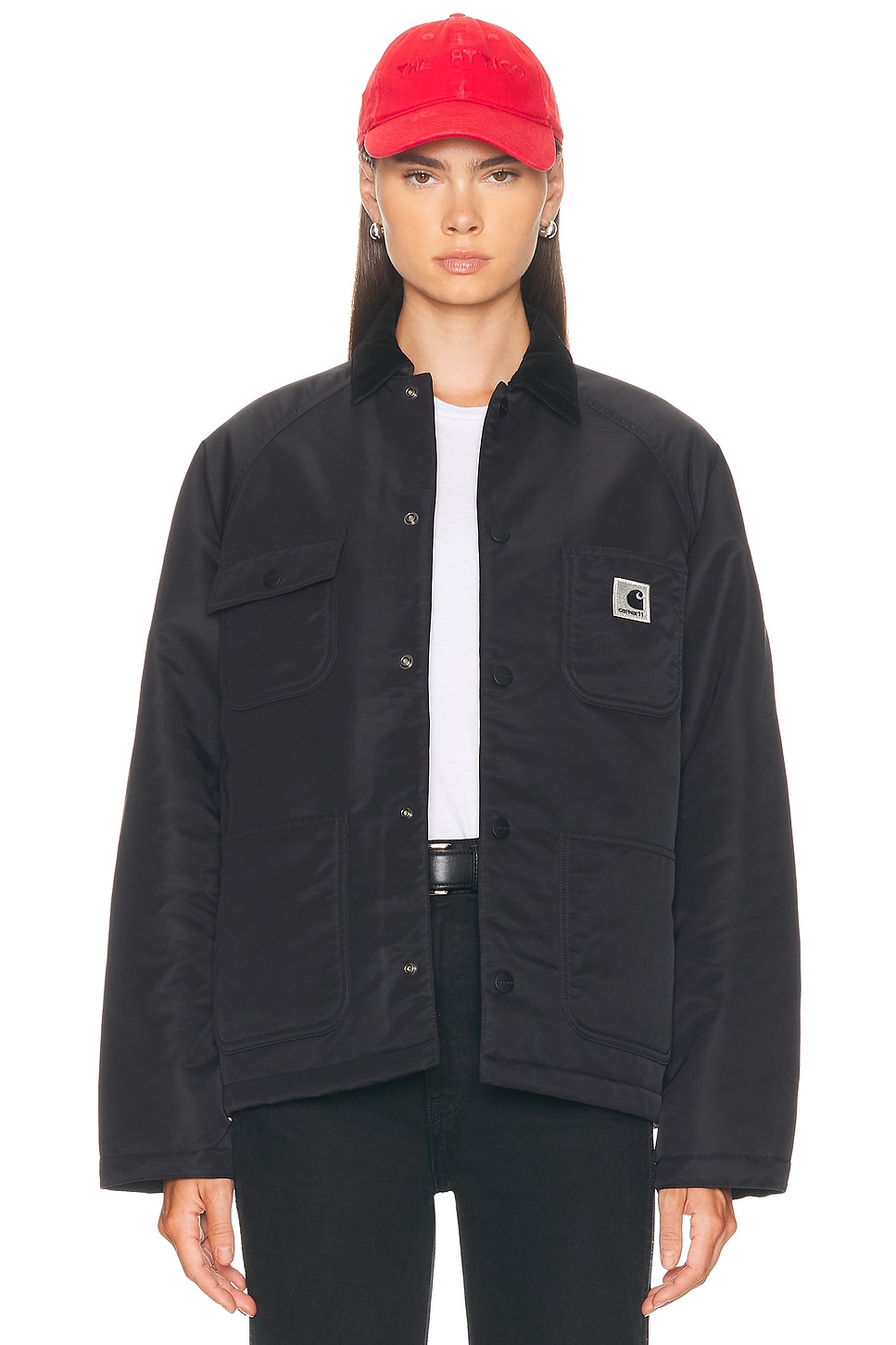 Carhartt Alumni Chore Coat In Black
