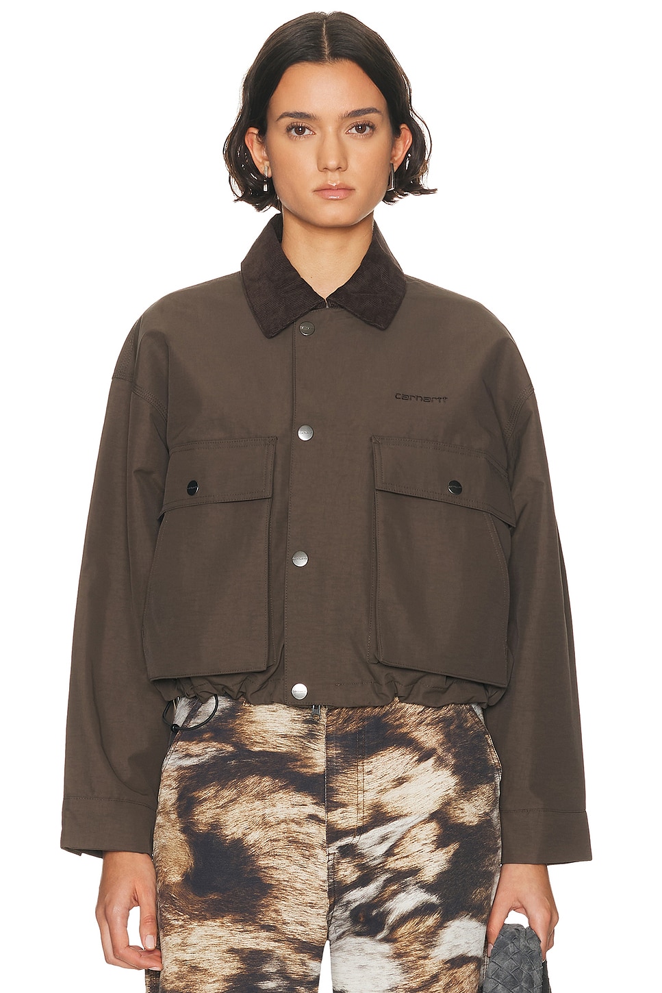 Image 1 of Carhartt WIP Dunham Jacket in Vitola & Tobacco