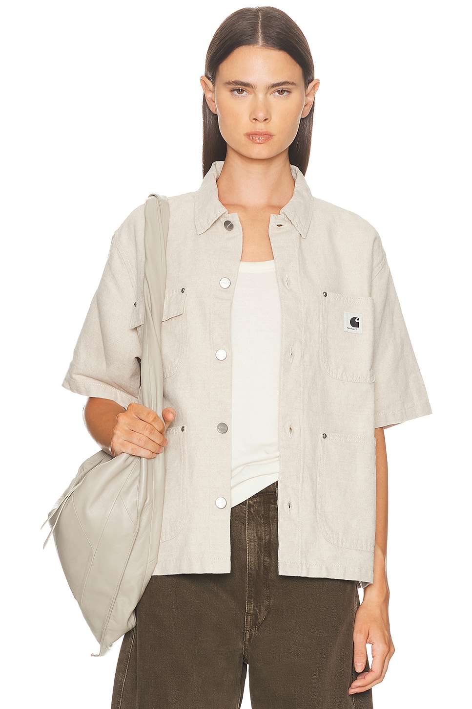 Carhartt Michigan Shirt In Neutral