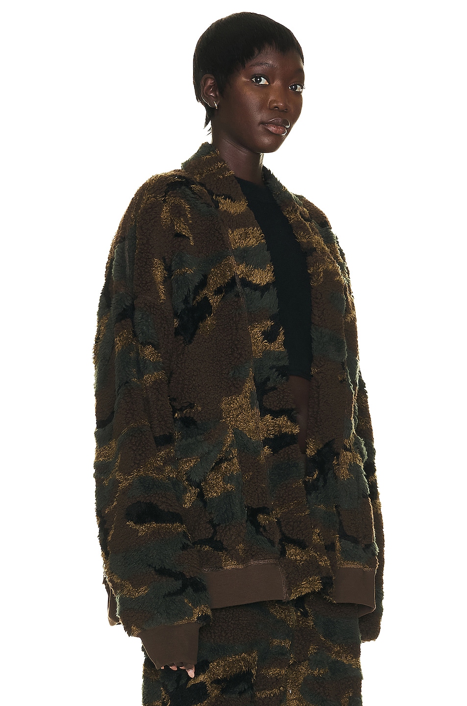 Camo Robe Camp High Robe in Camo | FWRD