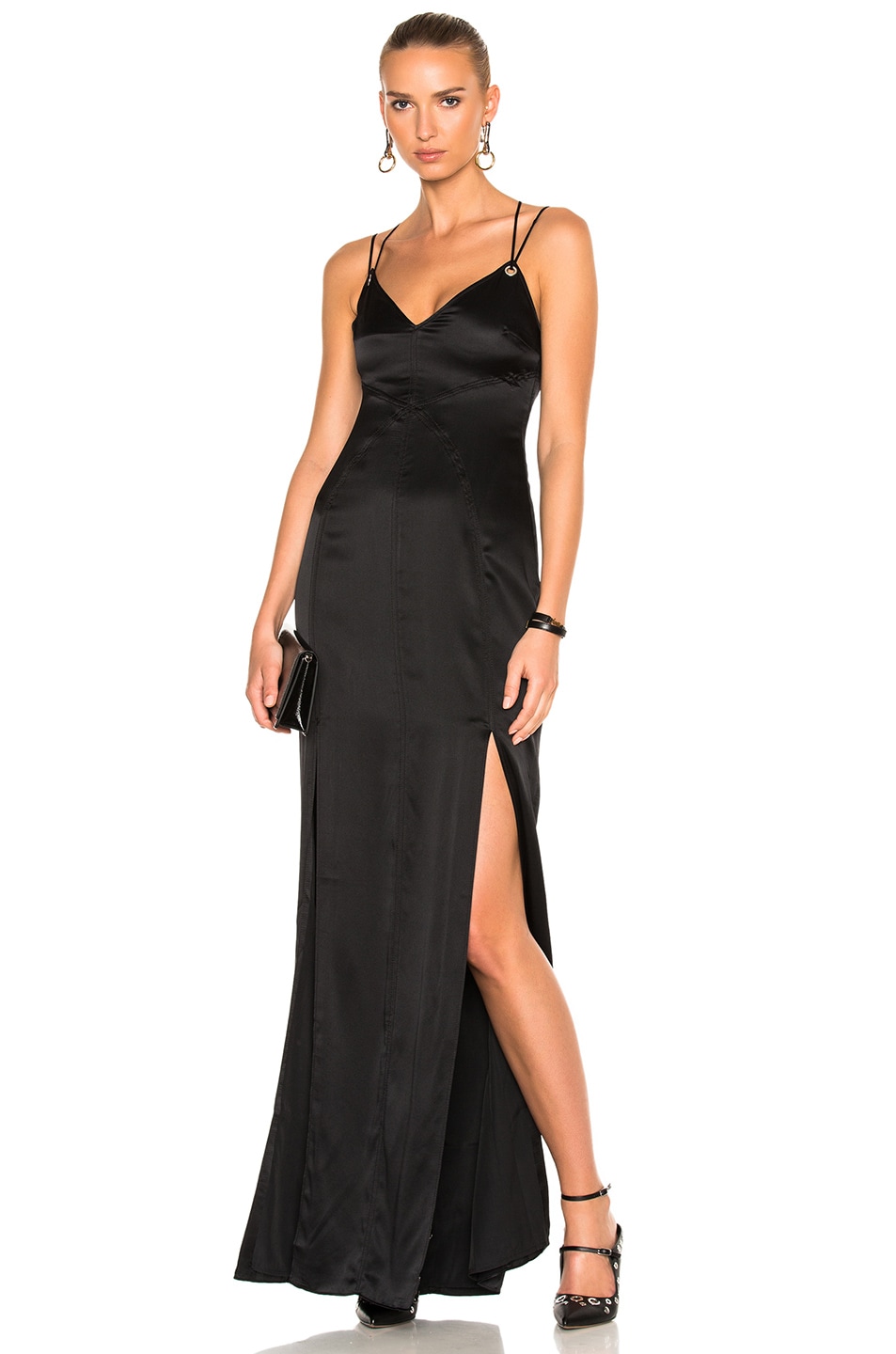 Image 1 of Cinq a Sept Ziva Gown in Black