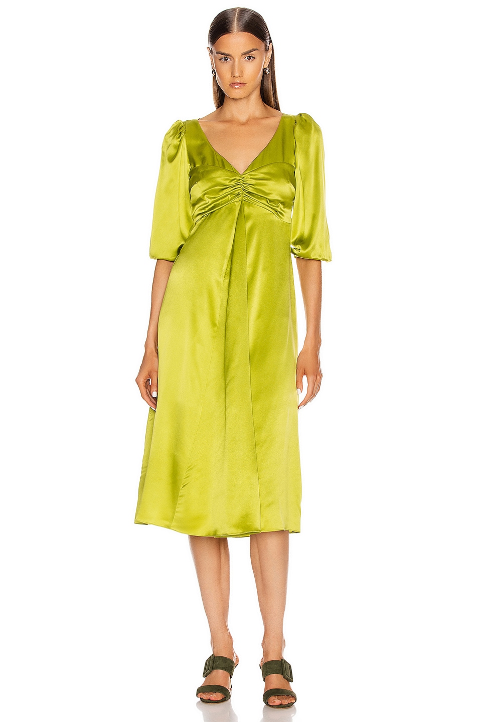 Image 1 of Cinq a Sept Zosia Dress in Peridot