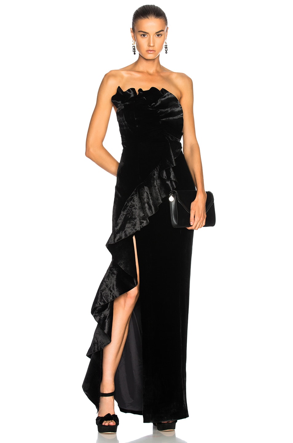 Image 1 of Cinq a Sept Annoziata Dress in Black