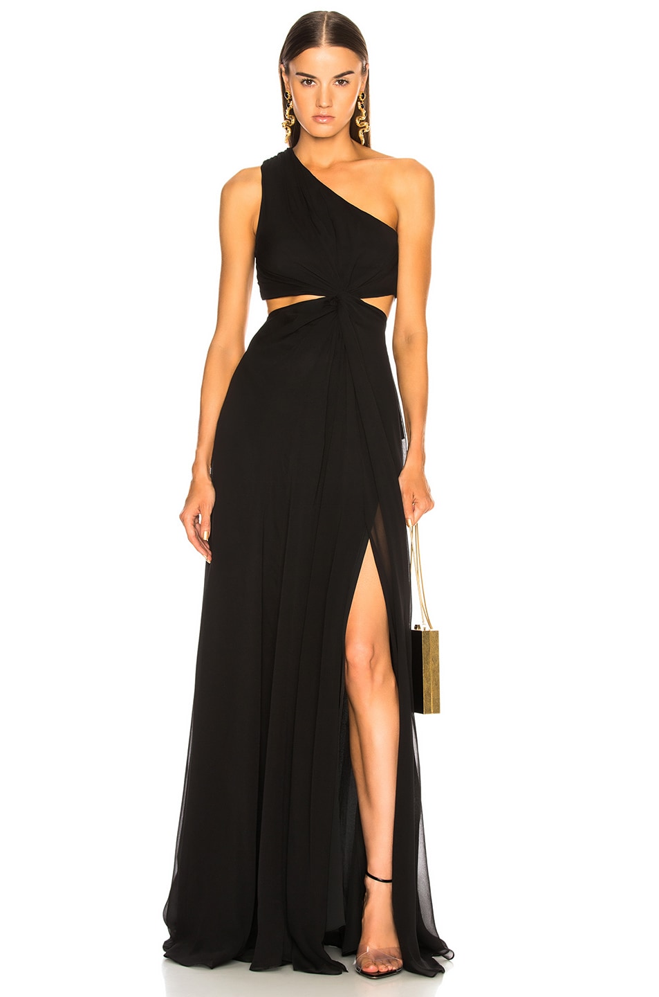 Image 1 of Cinq a Sept Goldie Dress in Black
