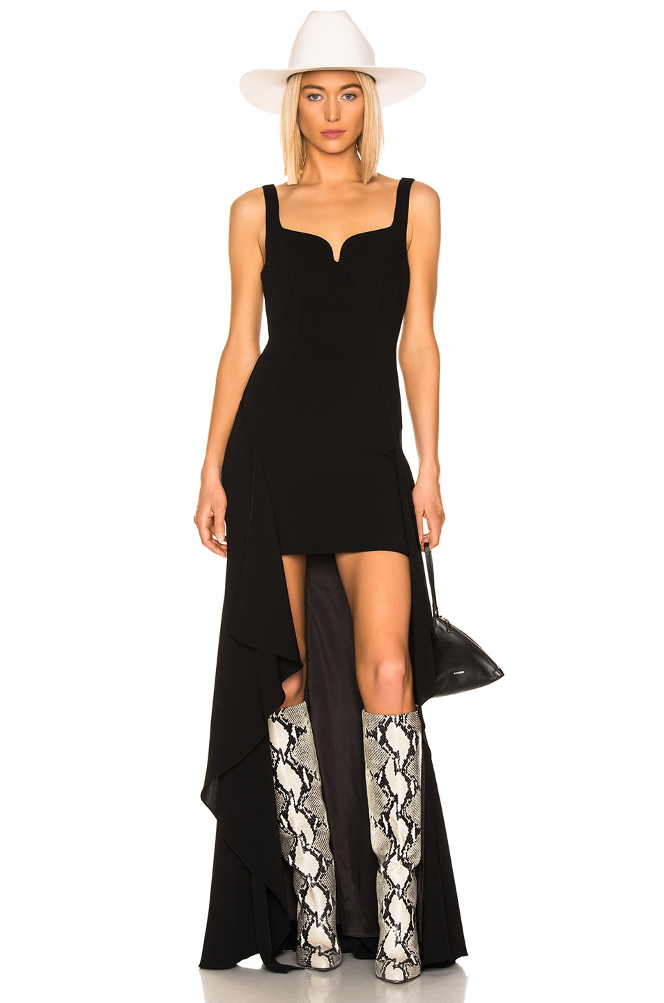 Image 1 of Cinq a Sept Lottie Gown in Black