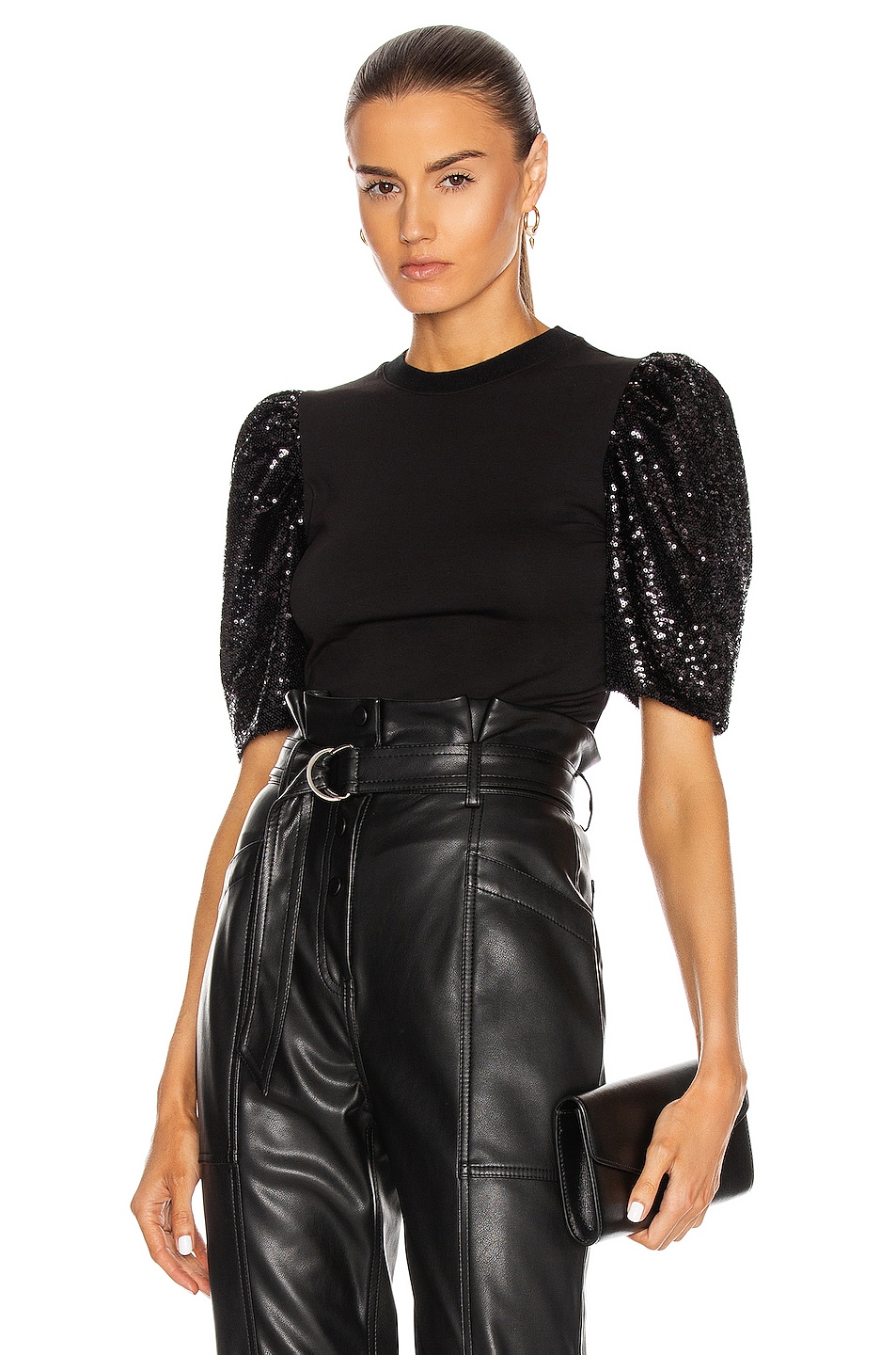 Image 1 of Cinq a Sept Kendra Top in Black