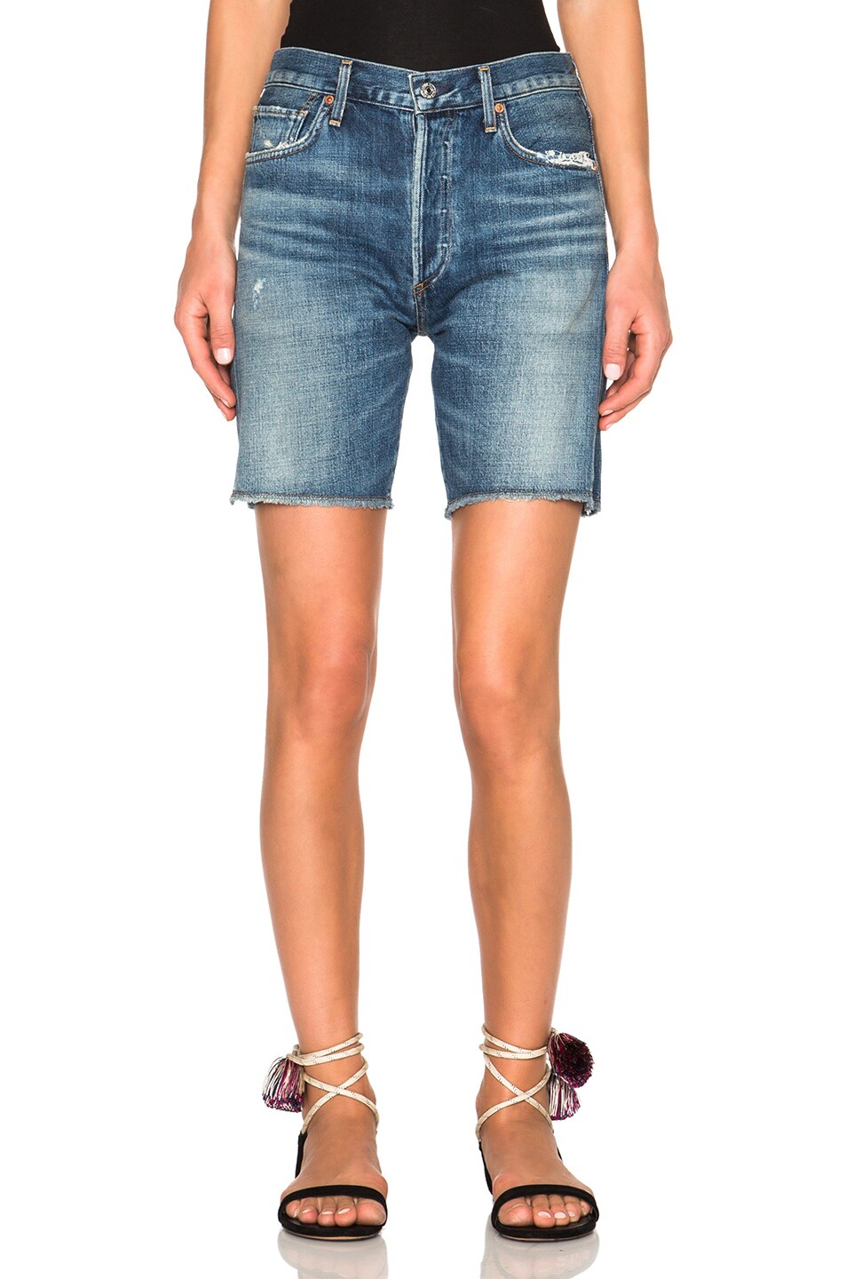 Image 1 of Citizens of Humanity Premium Vintage Liya Shorts in Fade Out