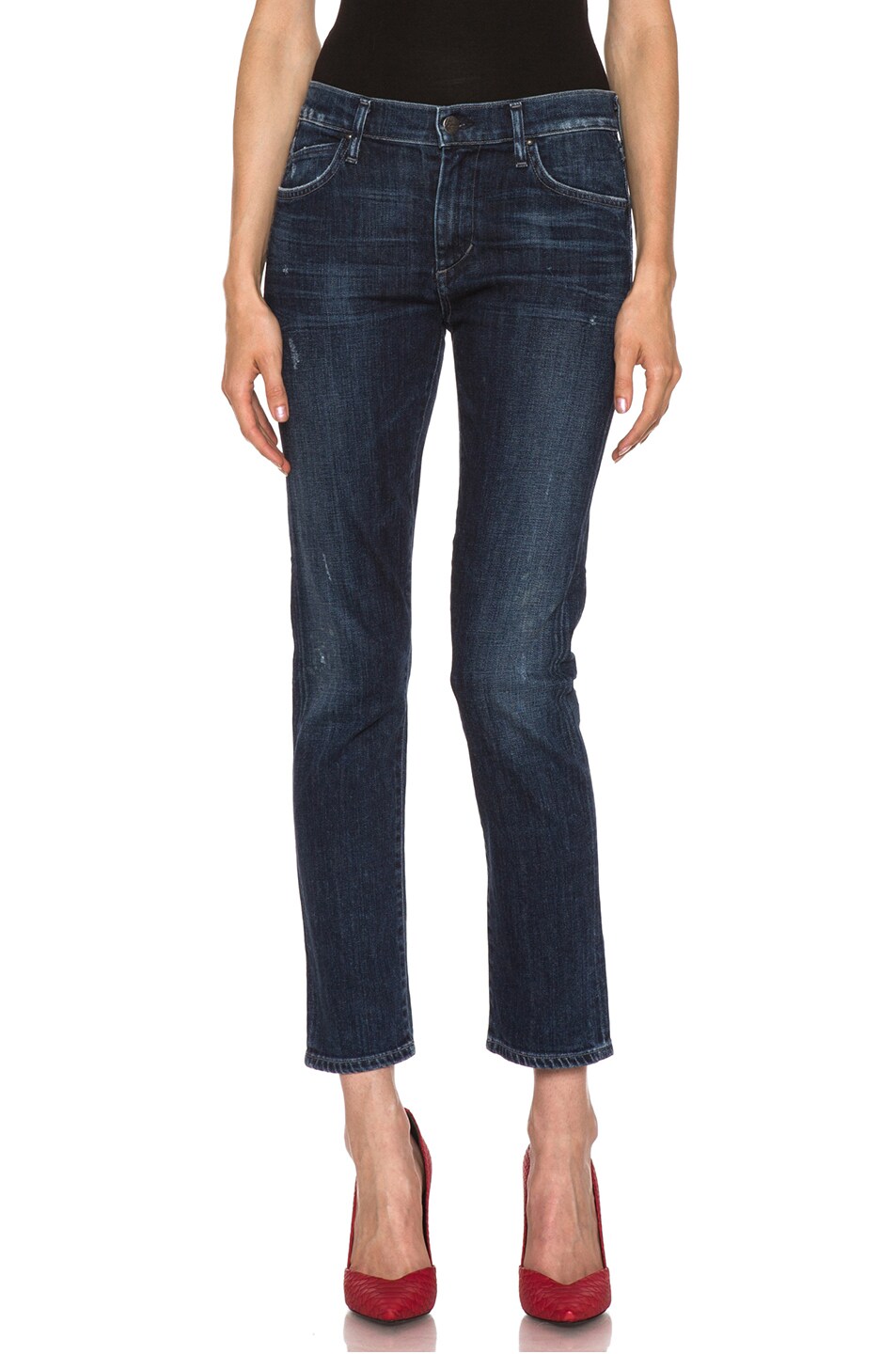 Image 1 of Citizens of Humanity Carlton Retro High Rise Jean in Raven