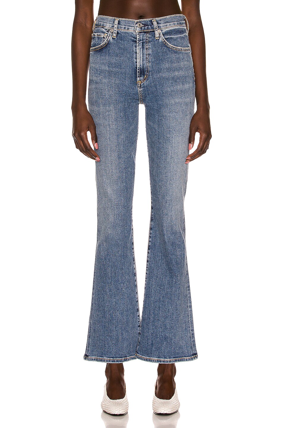 Image 1 of Citizens of Humanity Lilah High Rise Bootcut in Lark