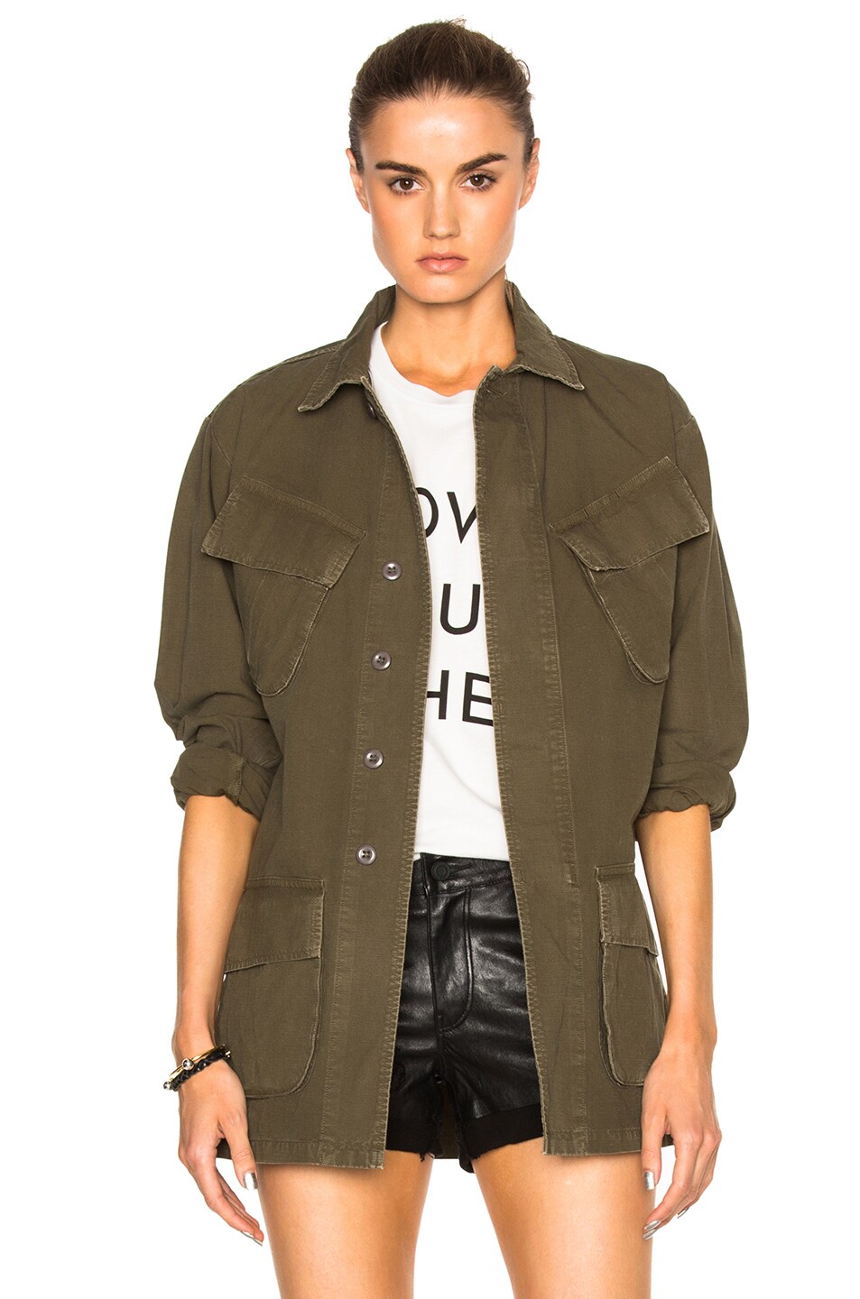 Image 1 of Citizens of Humanity Nadja Jacket in Army Green