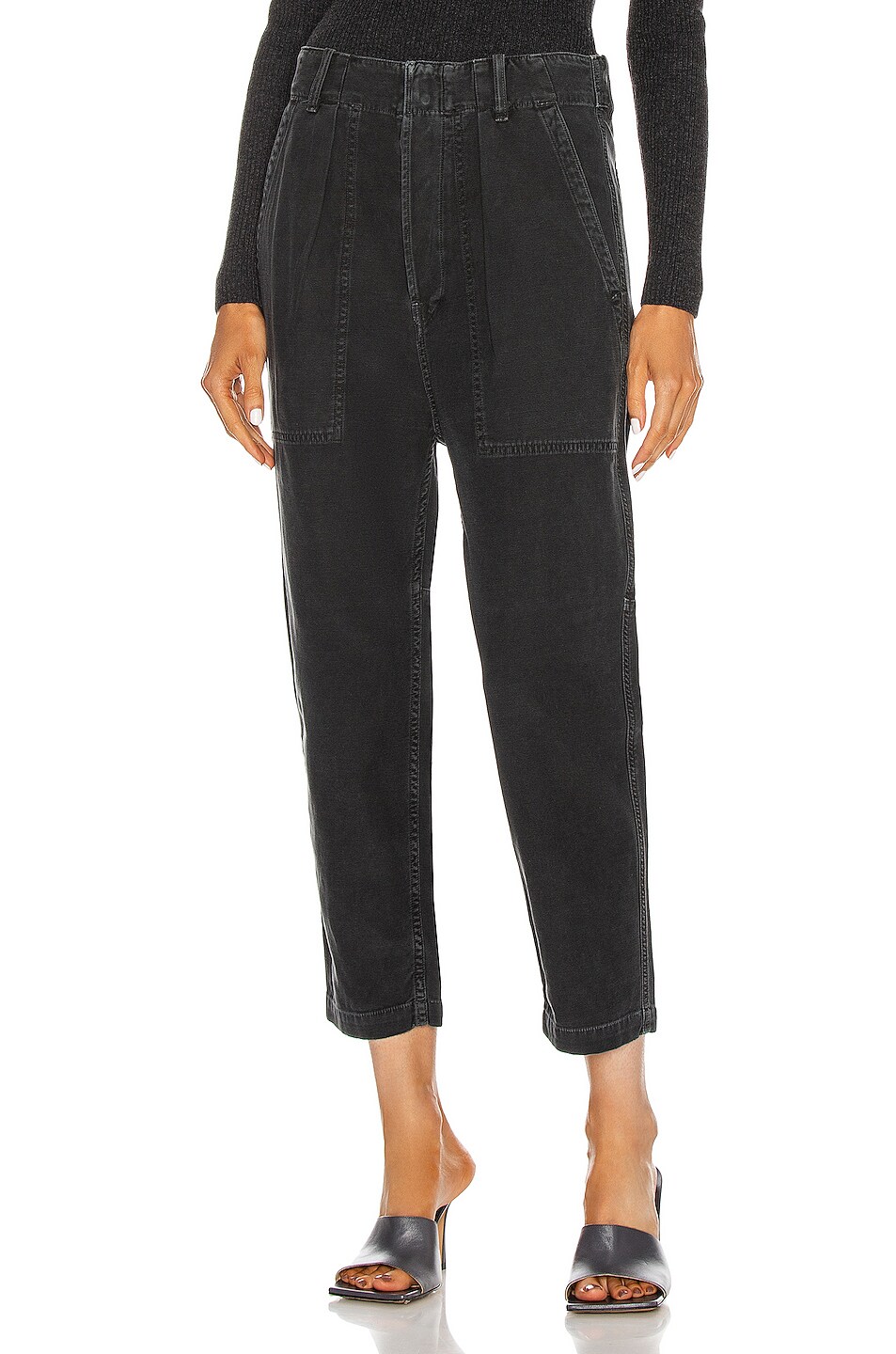 Image 1 of Citizens of Humanity Harrison Tapered Pant in Washed Black