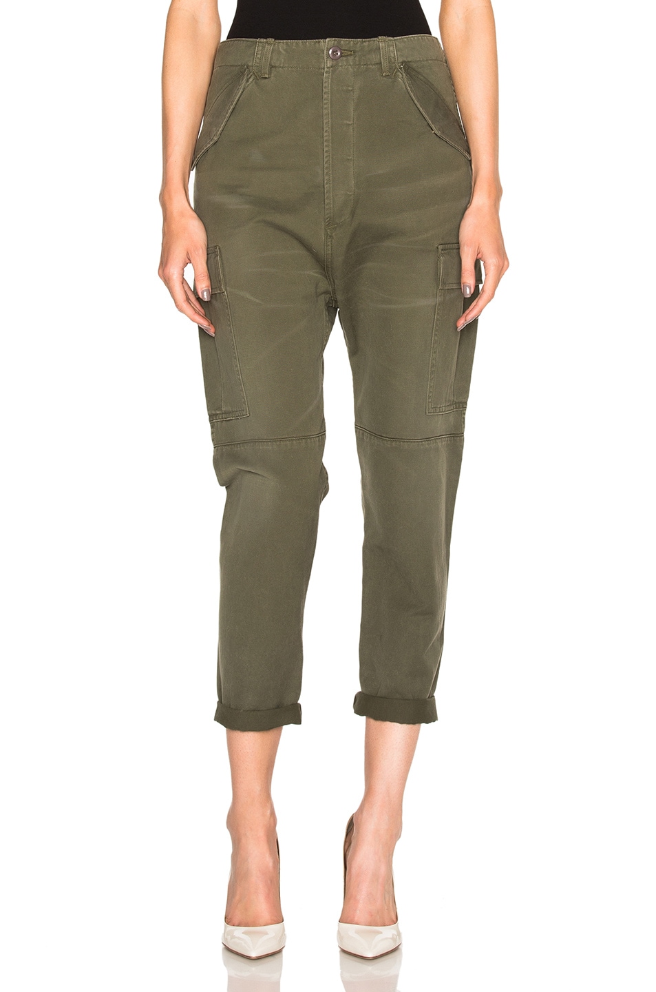Image 1 of Citizens of Humanity Ronja Cargo Pants in Olive