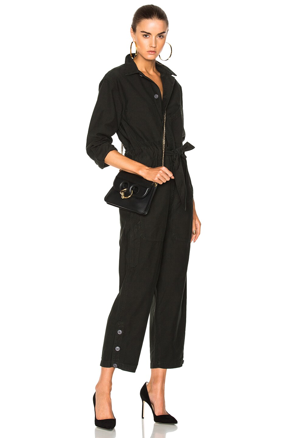 Image 1 of Citizens of Humanity Natalia Jumpsuit in Dark Forest