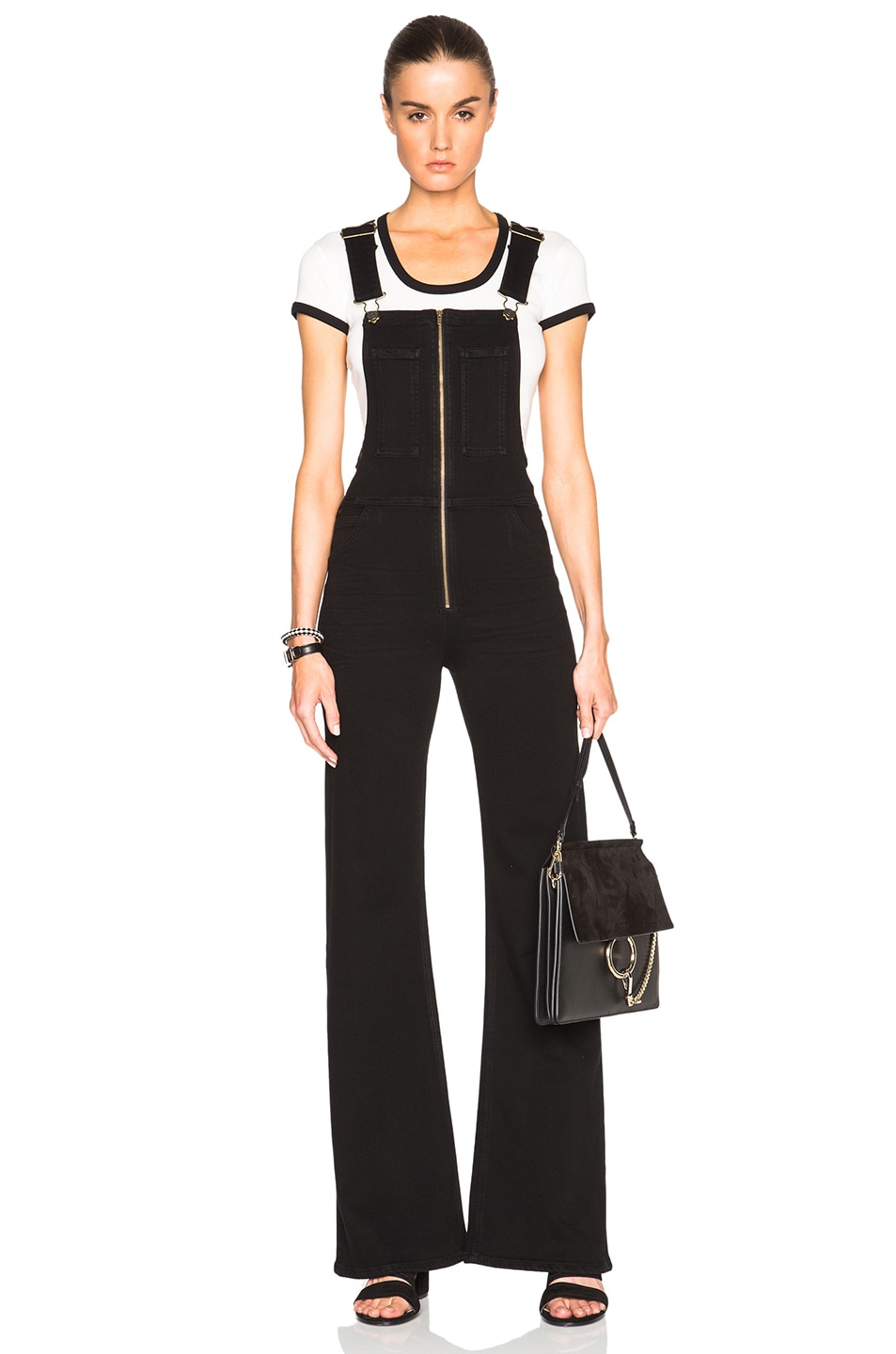 Image 1 of Citizens of Humanity Olivia Jumpsuit in All Black