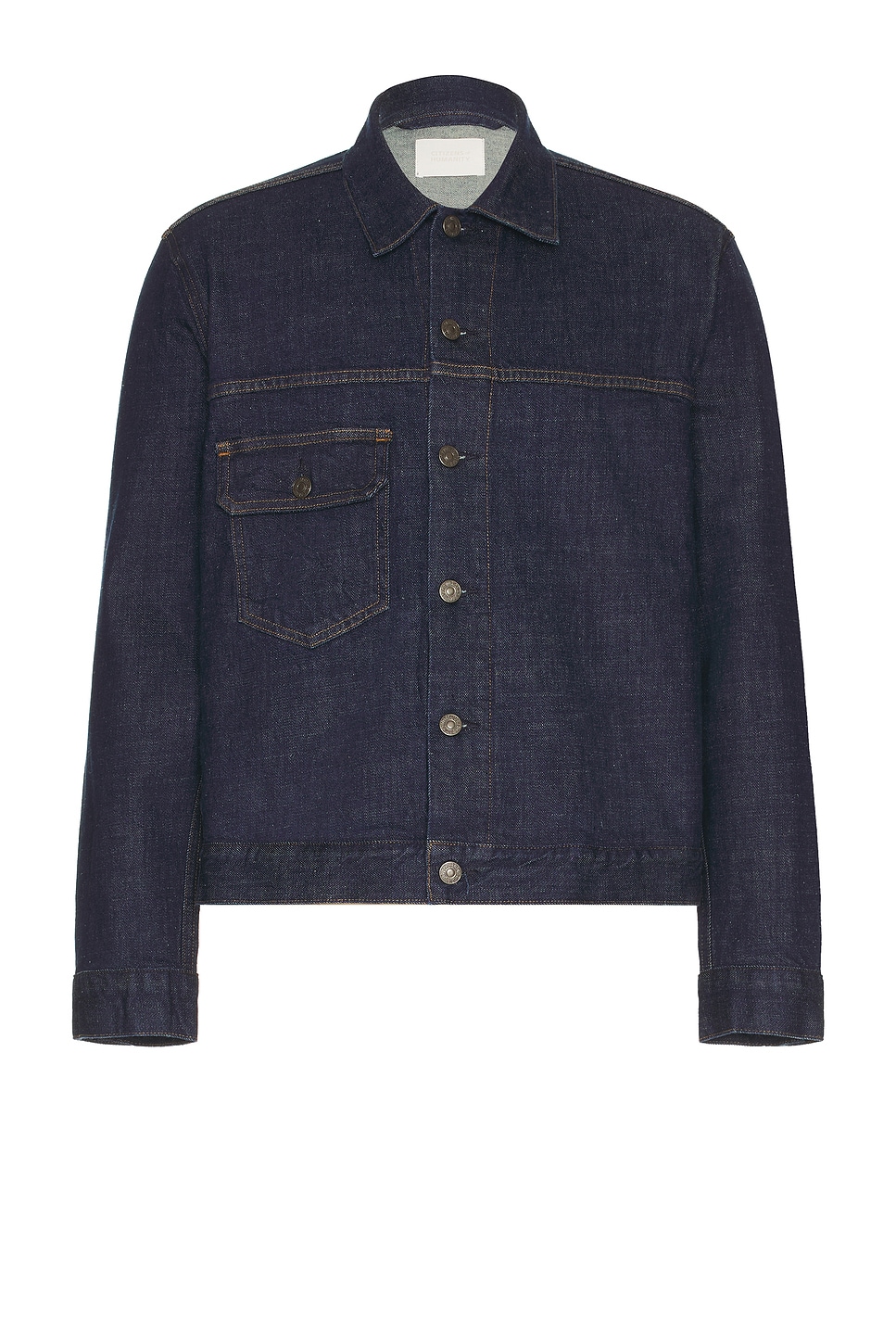 Image 1 of Citizens of Humanity Box Denim Jacket in Cross Hatch