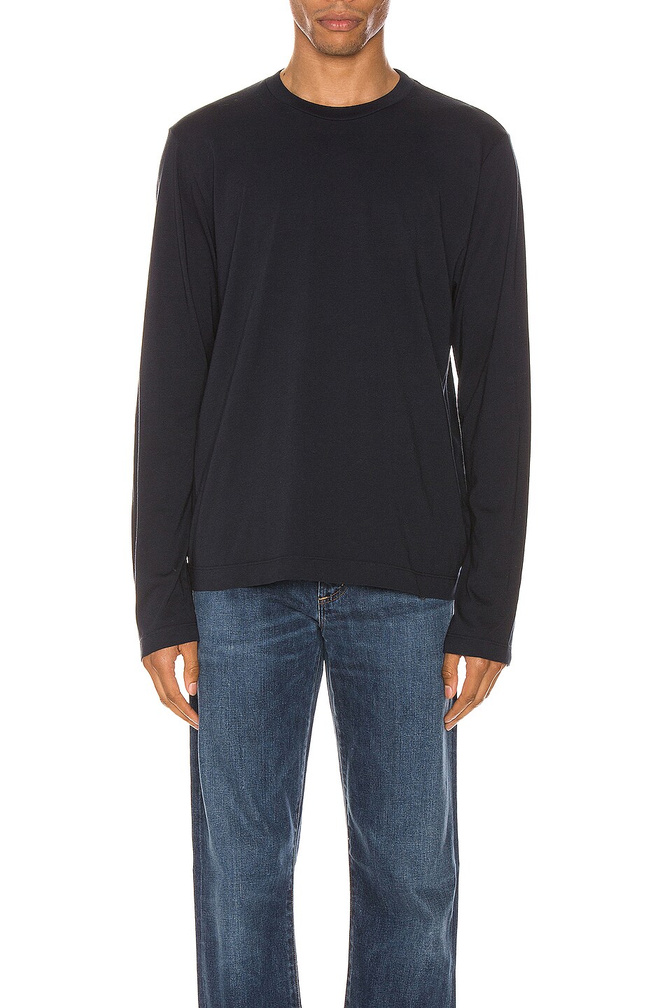 Image 1 of Citizens of Humanity Workday Long Sleeve Tee in Navy