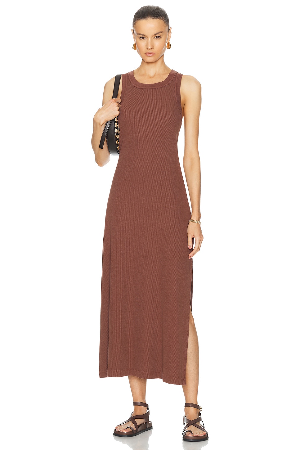 Image 1 of Citizens of Humanity Isabel Tank Dress in Mink