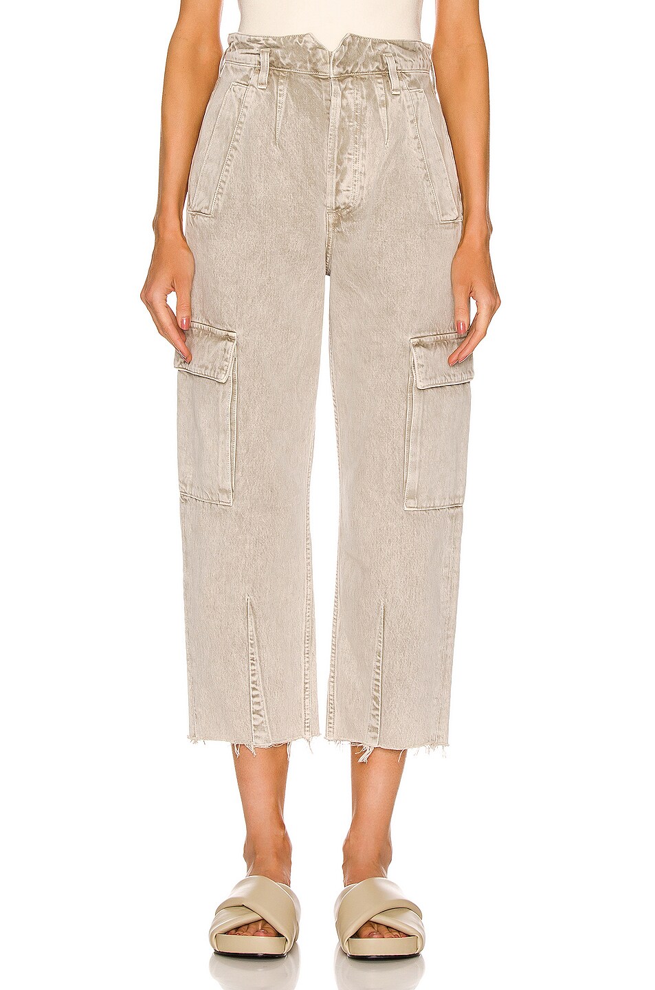 Image 1 of Citizens of Humanity Gema Pant in White Sage