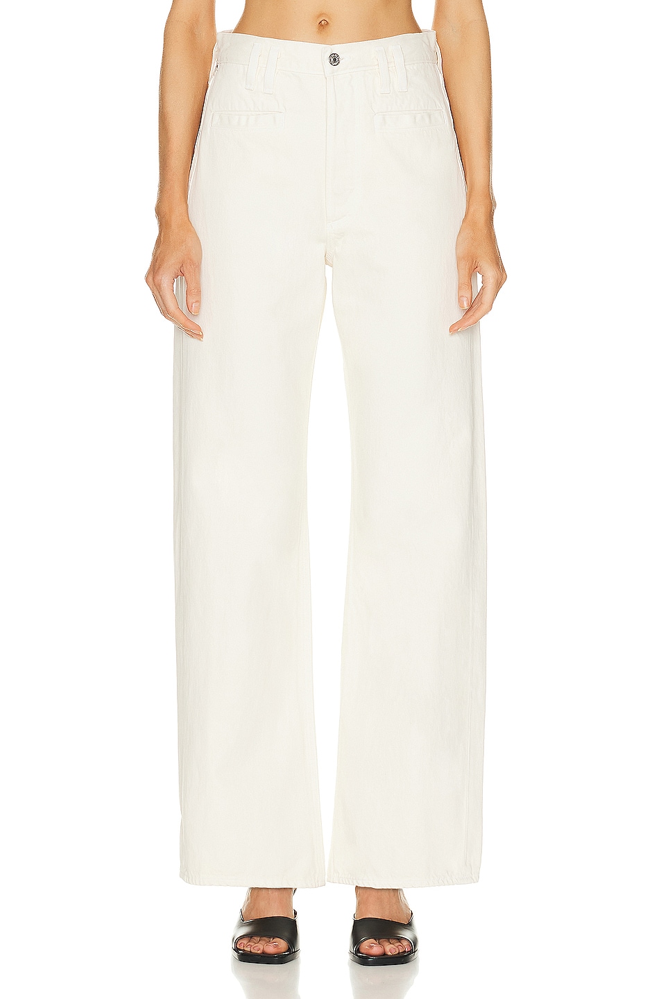 Image 1 of Citizens of Humanity Gaucho Trouser in Marzipan
