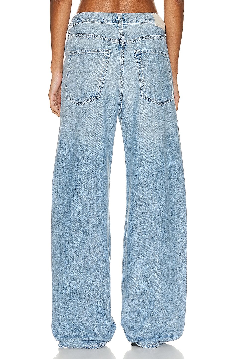 Citizens of Humanity Brynn Drawstring Trouser in Blue Lace | FWRD
