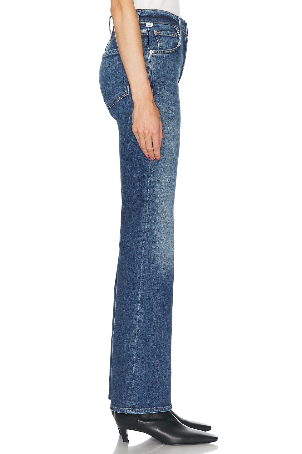Vidia Mid Rise Boot Jeans - Thumbnail 4