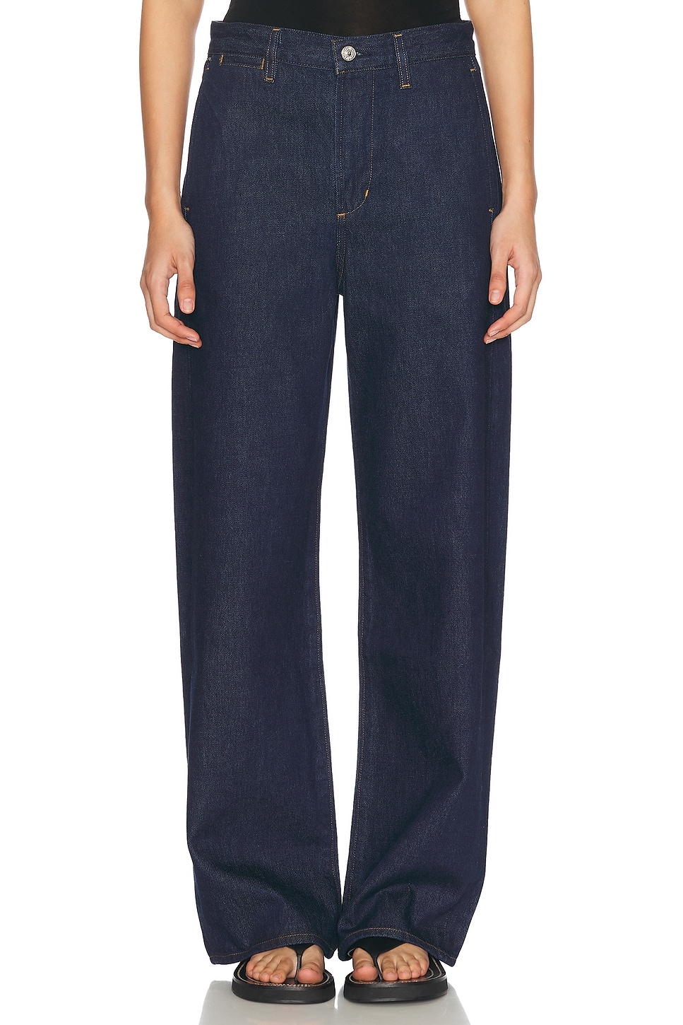 Image 1 of Citizens of Humanity Ayla Polish Trouser in Amherst