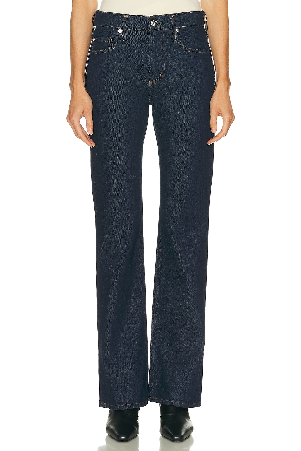 Image 1 of Citizens of Humanity Genova Low Rise Boot Jeans in Helia